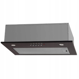 Okap podszafkowy Akpo WK-7 Micra 53 cm czarny