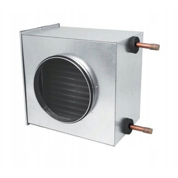 Nagrzewnica kanałowa wodna spiro Ø 100 mm 3,46kW