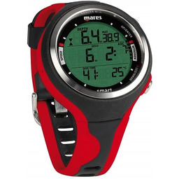 Mares Inteligentny komputer nurkowy - czarny/czerwony/BKRD