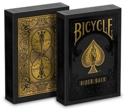 Karty Bicycle Black & Gold