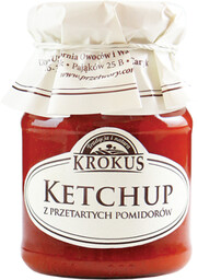 Krokus Ketchup Przetarte Pomidory 180g - AŻ 230G