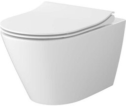 CERSANIT Miska zawieszana CITY PRO oval, spłukiwanie wirowe,