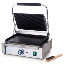 Grill kontaktowy PANINI 34x23, dół gładki Hendi