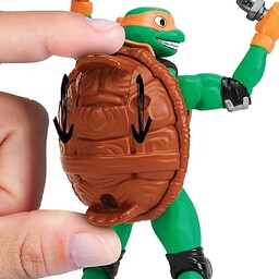 Wojownicze Żółwie Ninja Shell Spin Michelangelo, figurka