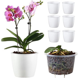 DeElf Samonawadniające doniczki odprowadzające wilgoć do pomieszczeń, złoty