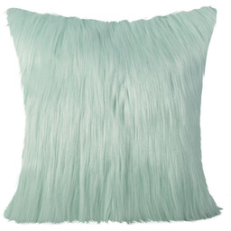 Poszewka Futrzana Dekoracyjna 818 55 x 55 Miętowy