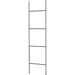 Blomus 69078 drabinka na ręczniki, czarna, jeden rozmiar
