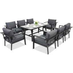 Meble ogrodowe aluminiowe Sydney Premium 8 Garden Point
