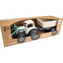 PLASTO Traktor z ładowaczem i przyczepką 1672000SNC