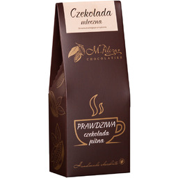 Prawdziwa czekolada pitna M.Pelczar Chocolatier - Mleczna 200g