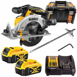 Pilarka tarczowa 18V 165mm 2x5Ah Dewalt DCS565P2