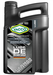 Yacco Lube DE 5w30 - syntetyczny olej silnikowy
