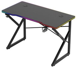 HUZARO Biurko gamingowe Hero 1.7 RGB Czarny