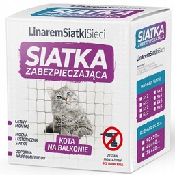 Siatka zabezpieczająca Linarem SiatkiSieci 6 m x 3