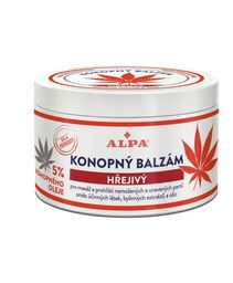 Balsam rozgrzewający z konopnym olejem Alpa