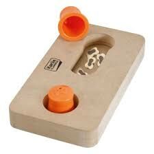 Interaktywna drewniana zabawka Karlie Gauss - 22x12cm