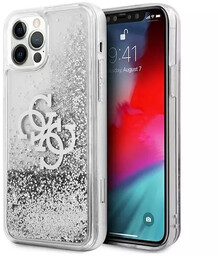 Guess GUHCP12LLG4GSI iPhone 12 Pro Max 6,7" srebrny/silver