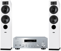 Zestaw stereo YAMAHA MusicCast R-N600A Srebrny + Indiana