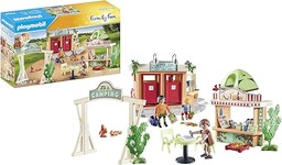 PLAYMOBIL Family & Fun 71424 Kemping, z funkcjonującym