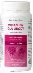 SANCT BERNHARD Witaminy dla urody, 200 kaps.