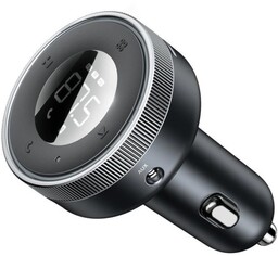 Baseus Transmiter FM Bluetooth / Ładowarka samochodowa Enjoyer
