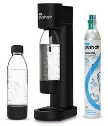 DAFI Saturator Pushair Czarny + 2 butelki