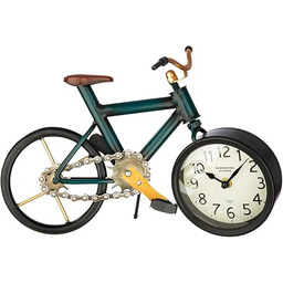 GILDE Zegar stojący/stołowy z metalu  kształt roweru