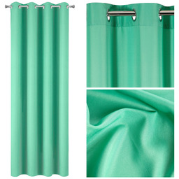 Zasłona Dekoracyjna Rita 140 x 250 Przelot Mięta