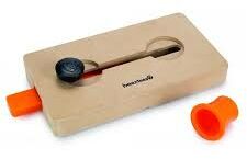 Interaktywna drewniana zabawka Beeztees Byzoe - 22x12cm