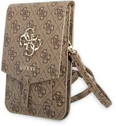 Guess Torebka GUWBG4GFBR brązowy /brown 4G Big Logo