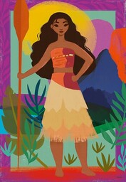 Erwachsenenpuzzle 300 Teile - Disney Classics - Vaiana