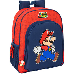 Plecak szkolny Super Mario Trick Czerwony Ciemnoniebieski 32