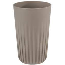 Kubek wielokrotnego użytku TO GO, wysoki, brązowy, 8.5x13.5