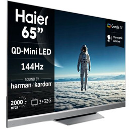 HAIER Telewizor H65M95EUX 65" QD-MiniLED 4K Google TV