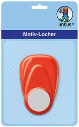 Ursus 19470003 dziurkacz ozdobny z dźwignią mała, kółko,