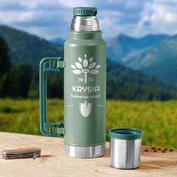 Termos z grawerem dla ogrodniczki na urodziny