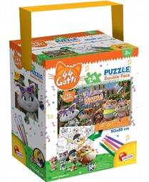 Lisciani, puzzle, 44 Koty, 24 el.