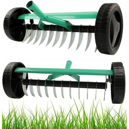 Aerator Areator Napowietrzacz Do Trawnika na Kółkach Wertykulator