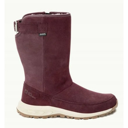 Jack Wolfskin Śniegowce Bordowe ze Skórą 39 Ż7c