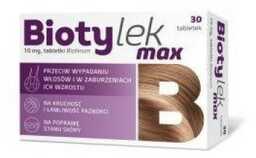 Biotylek MAX - Lek z biotyną 10 mg