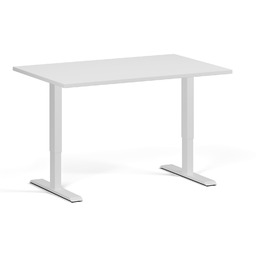 Biurko z regulacją wysokości, 120x80 cm, 1 silnik,