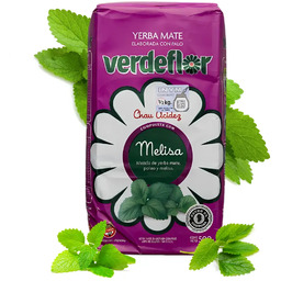 Yerba Mate Verdeflor Melisa 0,5kg