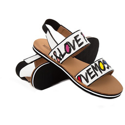 Love Moschino Damskie sandały białe