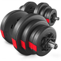 Hop-Sport Hantle kompozytowe 2x20kg PRO