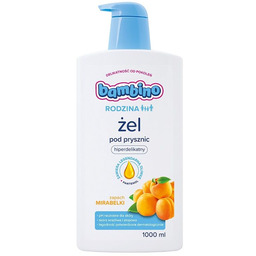 Bambino Rodzina Mirabelka 1000ml żel pod prysznic hiperdelikatny