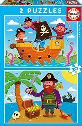 Educa 17149 - "2x20 piraci" Puzzle