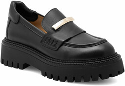 Loafersy Gino Rossi DIVYA-8047 Czarny