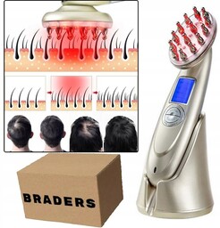 Laserowy Grzebień na Porost Włosów - Przeciw Wypadaniu,