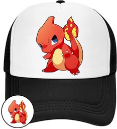 CZAPKA Z DASZKIEM POKEMON PIKACHU DLA DZIECI SIATKA