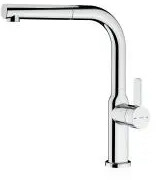 Teka Oval 938 Chrom Mosiądz Bateria kuchenna